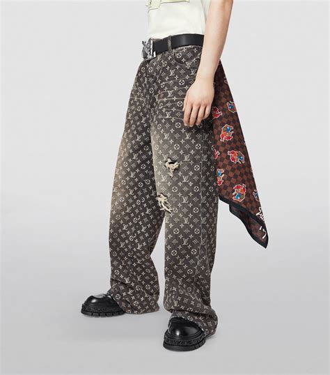 jeans louis vuitton homme prix|louis vuitton jeans men monogram.